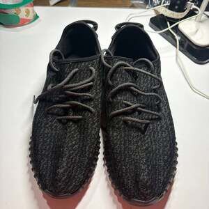 Adidas Yeezy Boost 350 V2 Pirate Black Sneakers - Men's Size 13